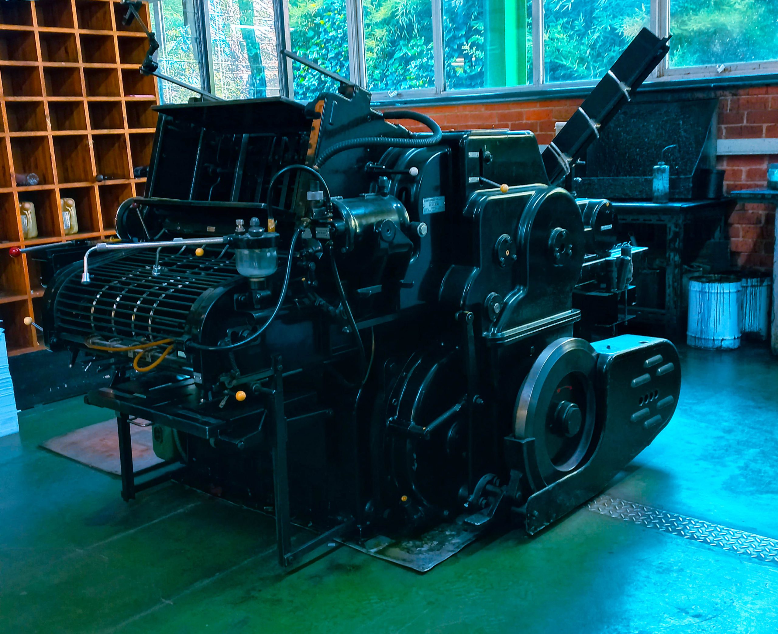 Heidelberg cylinder press